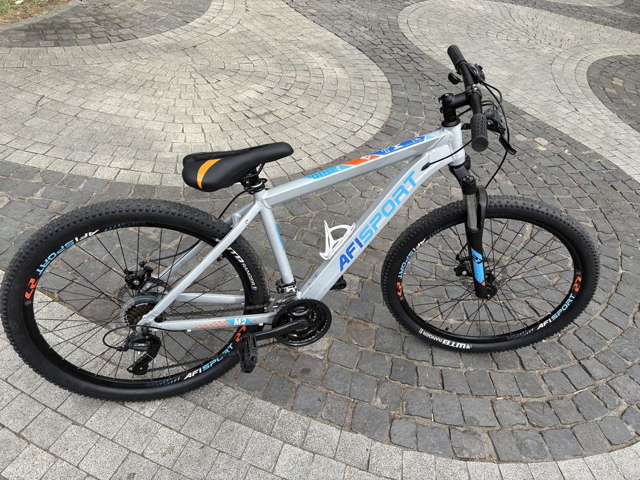 Bicicletă AFISPORT M2 - roți 27.5”, cadru aluminiu, frâne pe disc