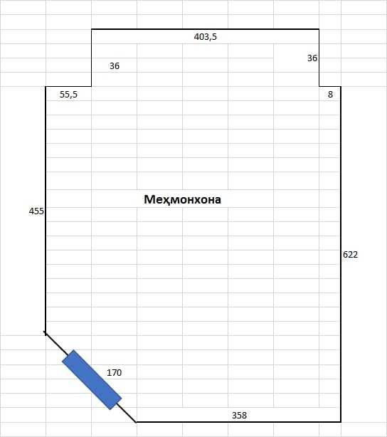 Срочно Продаётся 3- ком квартира в Яшнабатском: ор : Дустлик метро