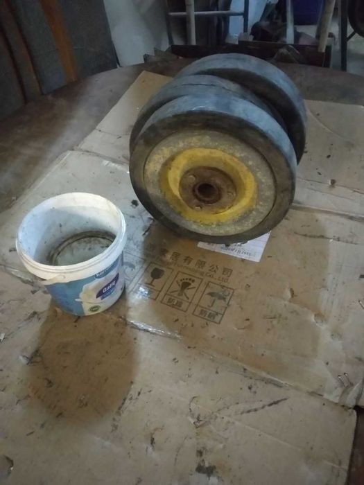 Разборные колёса с подшипником для тележки, арава. Новые.