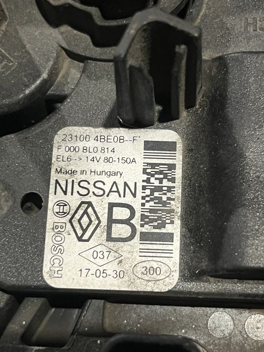 Динамо за Рено Дачия Renault Dacia 2014-2023г