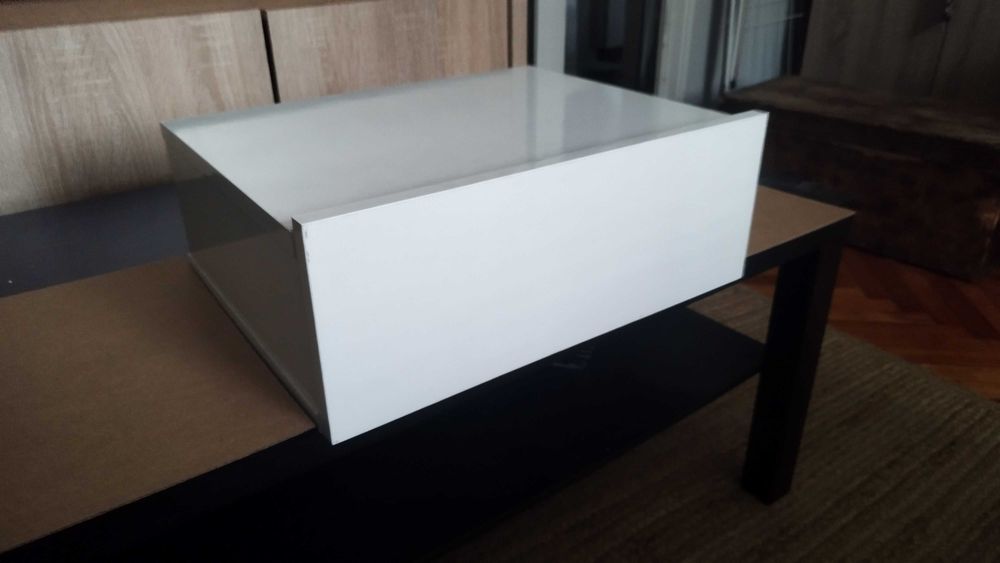 Шкафчета Нощни, vida XL, 2бр. Бял гланц. Перфектно състояние!!!