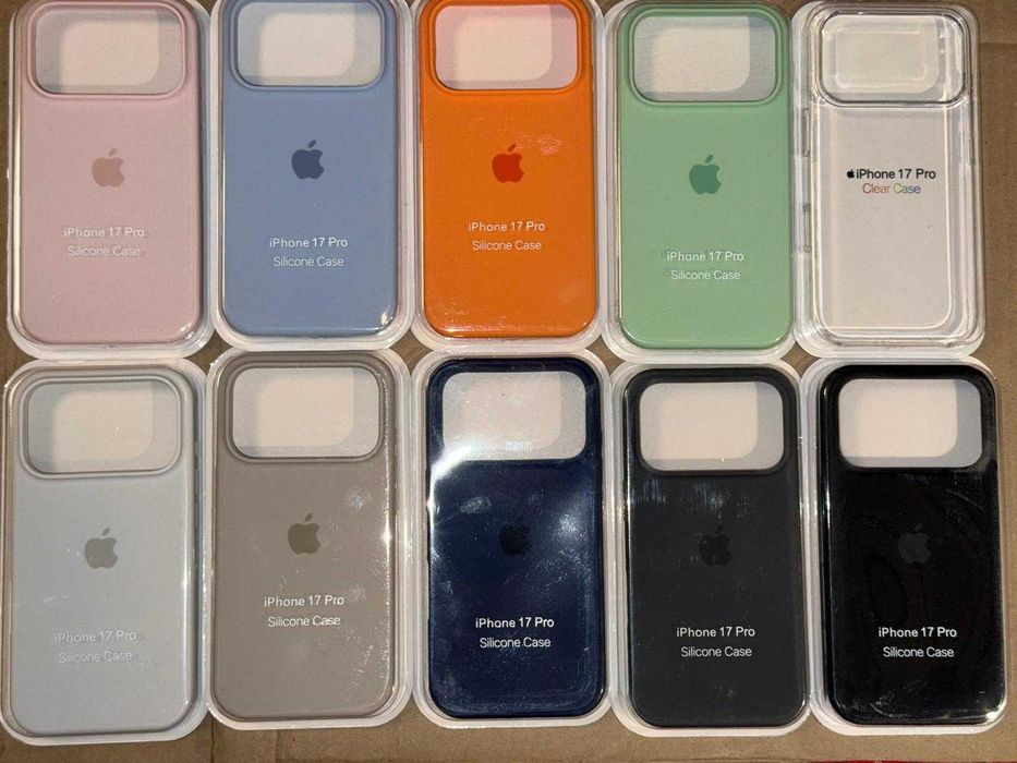 3 Husa Transparenta sau silicon iPhone seria 17 Air/Pro/Max