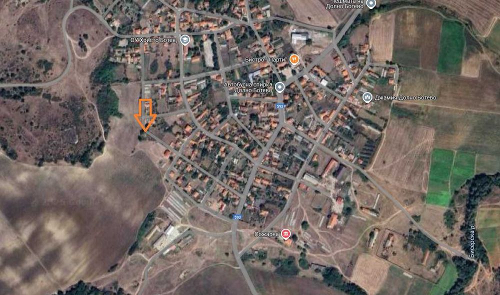 Продава се Парцел в с. Долно Ботево, Област Хасково - 789 кв.м за 13 €/кв.м - Снимка #2