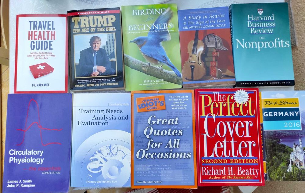 Книги на английски език - романи, документални, наръчници, справочници