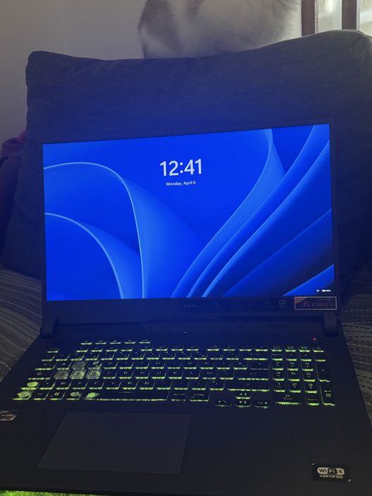 ASUS ROG Strix G713QE , 17inch , RTX 3050TI , Ryzen 5 5600H