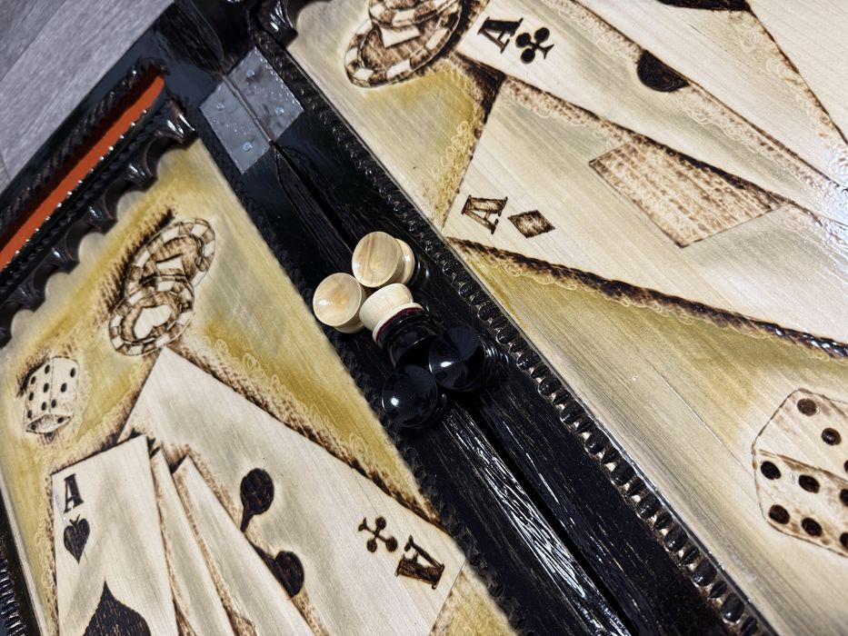 Нарды ручной работы