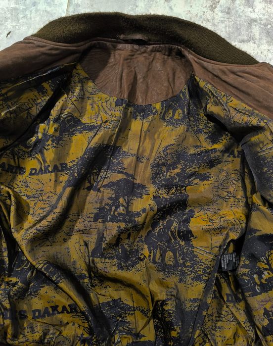 Geaca piele Paris Dakar vinyage