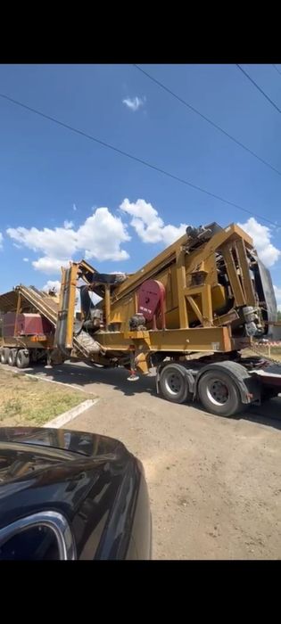 мобильная дробилька