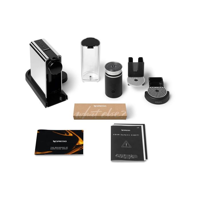 Капсульная кофемашина Nespresso Citiz & Milk Platinum