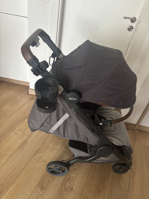 Лятна количка Ergobaby - Metro+ Deluxe, сива