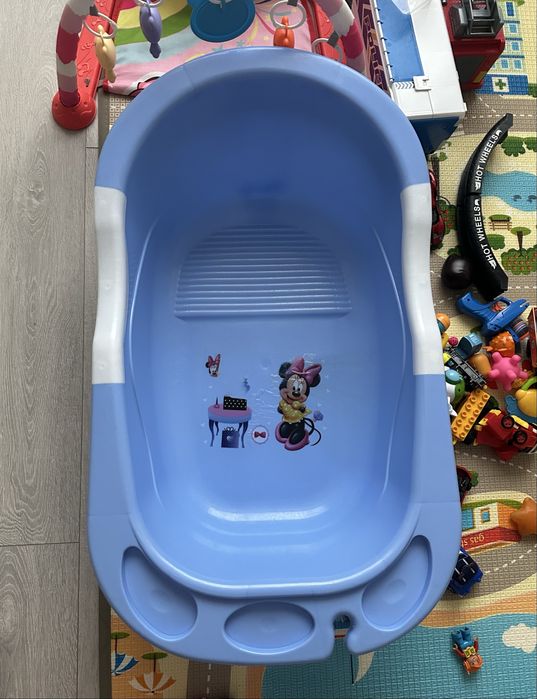 Продам детскую ванночку для купания, голубого цвета