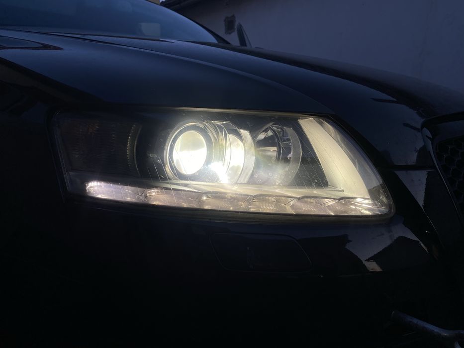 Far/faruri stanga /dreapta audi a6 c6 facelift 2010 xenon led
