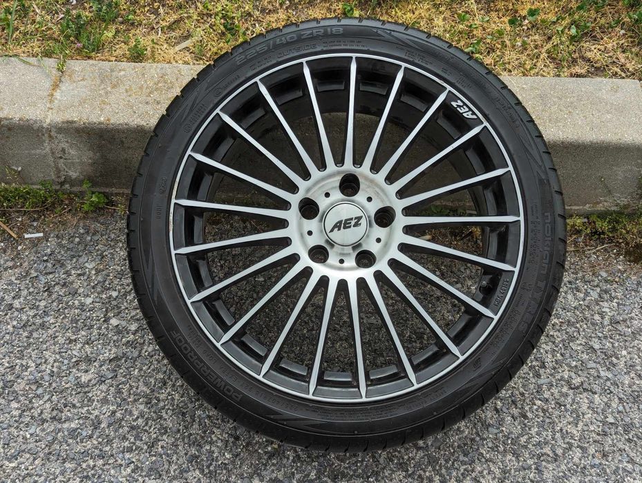 Спортни джанти AEZ с podaryk гуми Nokian R18