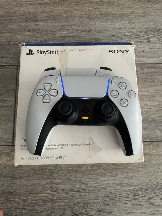 Ps5 Controller Wireless PlayStation 5 DualSense, White, Black