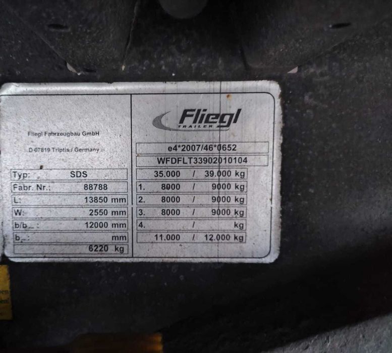Vand FLIEGL fabricație 2013