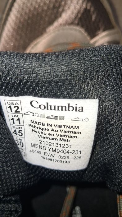 Papuci bărbați, Columbia!