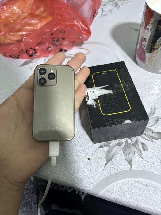 Мини телефон айфон 15