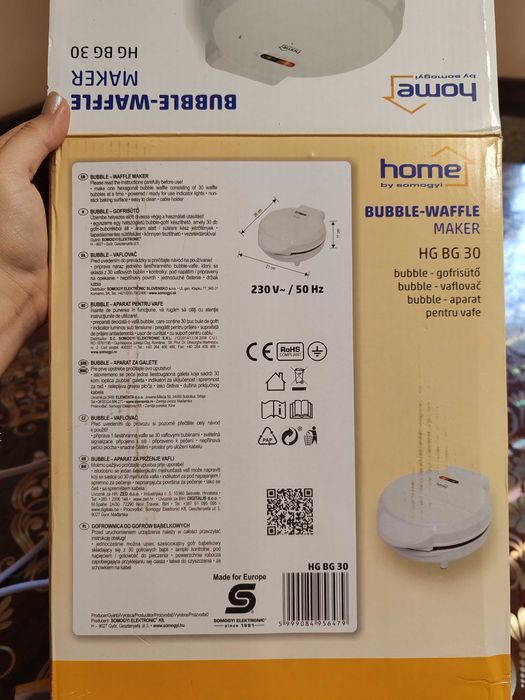 Aparat Bubble Waffle