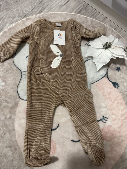 Salopete de bebelusi Chicco din velur 74 NOI