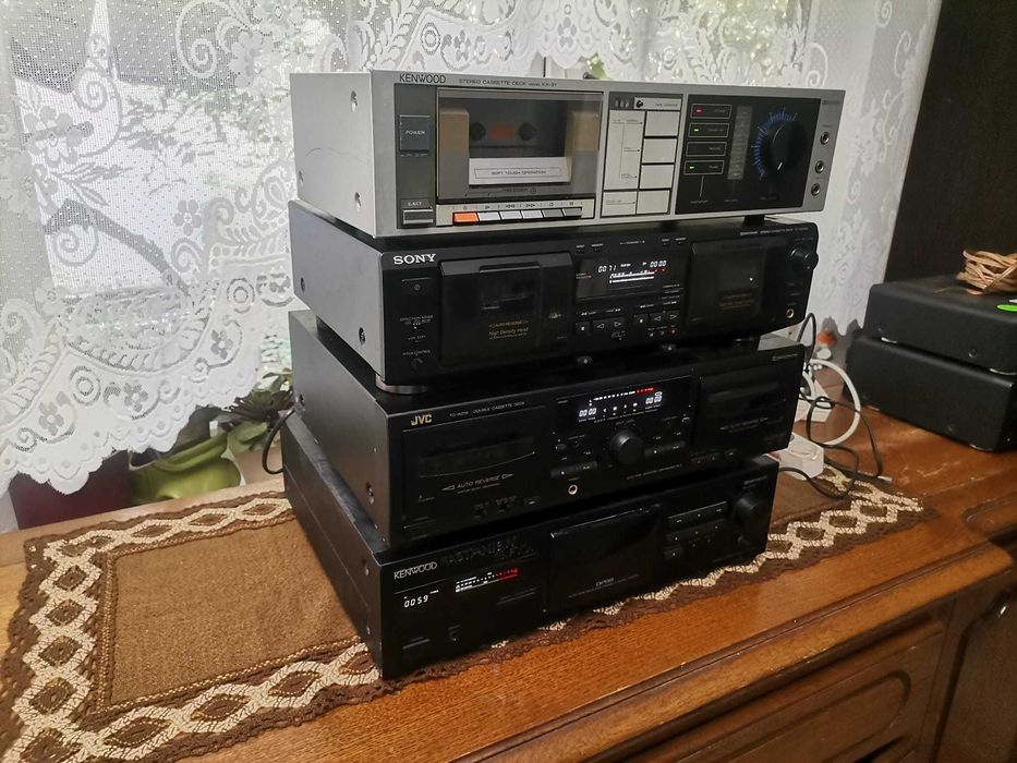 Deck JVC, Sony, Kenwood