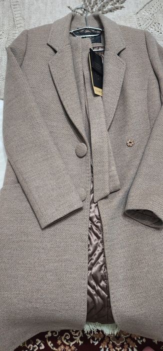 Пальто кашемировое, новое, Турция, размер 42