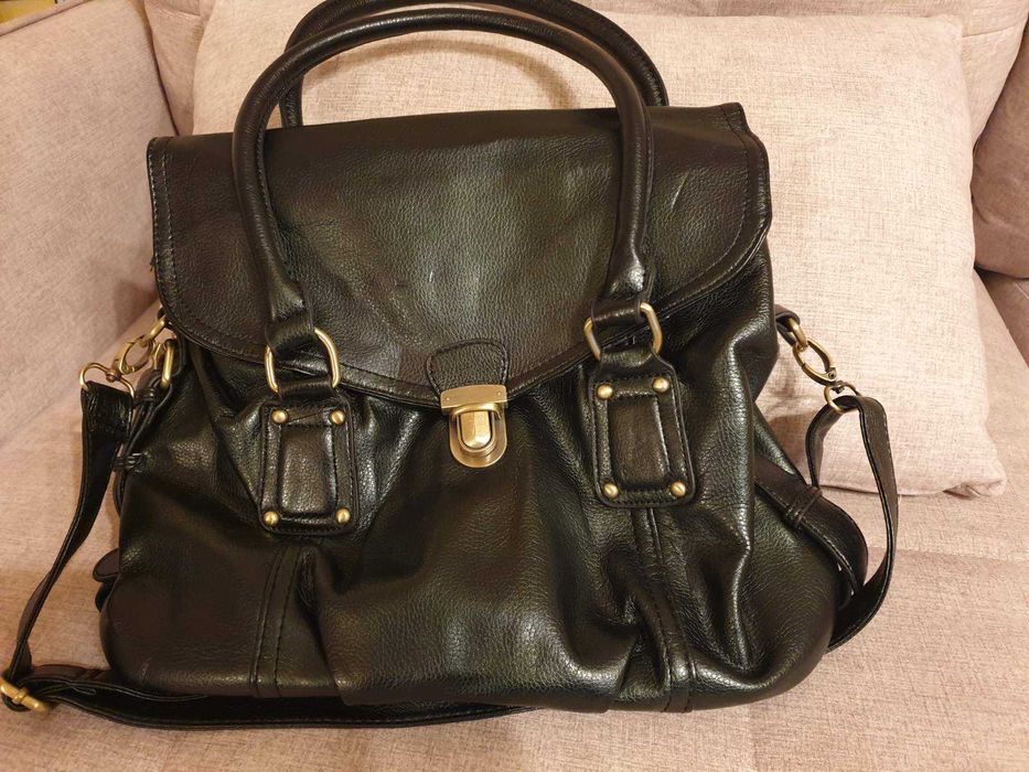 Дамска чанта тъмнозелена