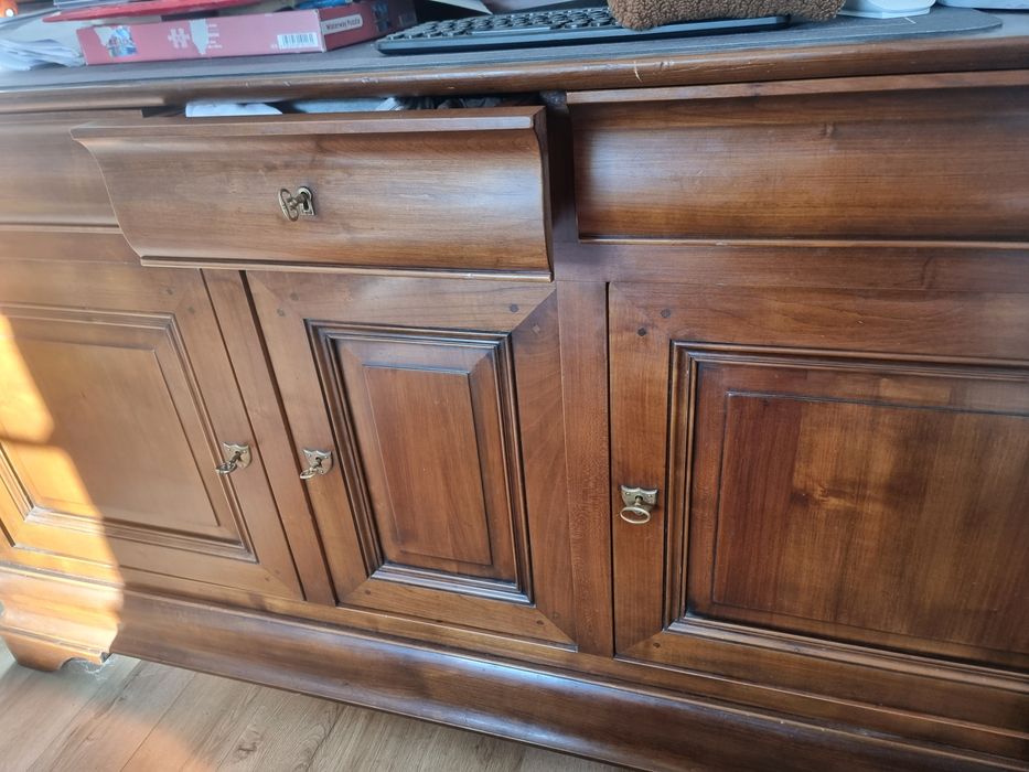 Comoda cu oglinda lemn masiv