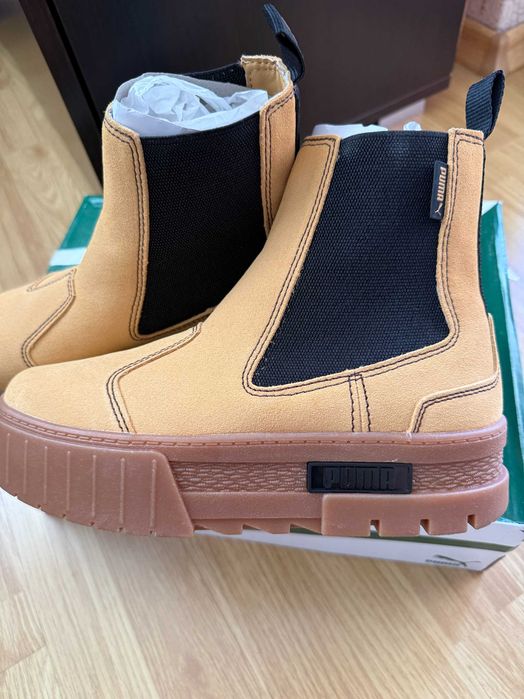 Боти Puma от велур