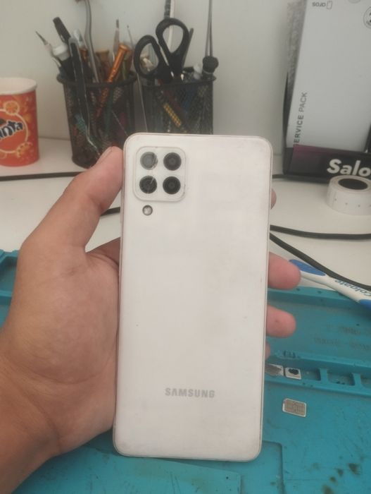 Samsung a22 ekran alshtrb beraman