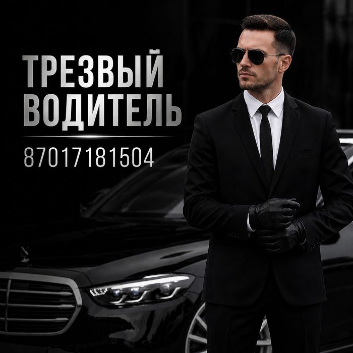 Трезвый водитель Шымкент