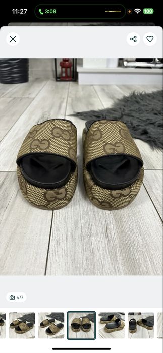 Papuci GG firma dama