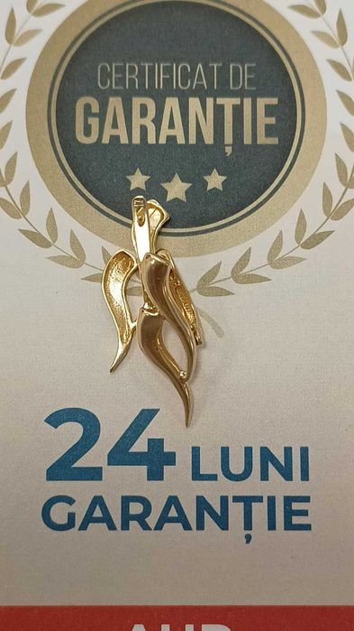 (Ag24) Cercei aur 14K 4.02gr B45254.1- Garantie 2 ani!