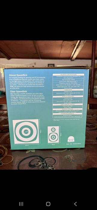 Sistem boxe 3 in 1 cu subwoofer, Grafity LT, nou,   Bluetooth,