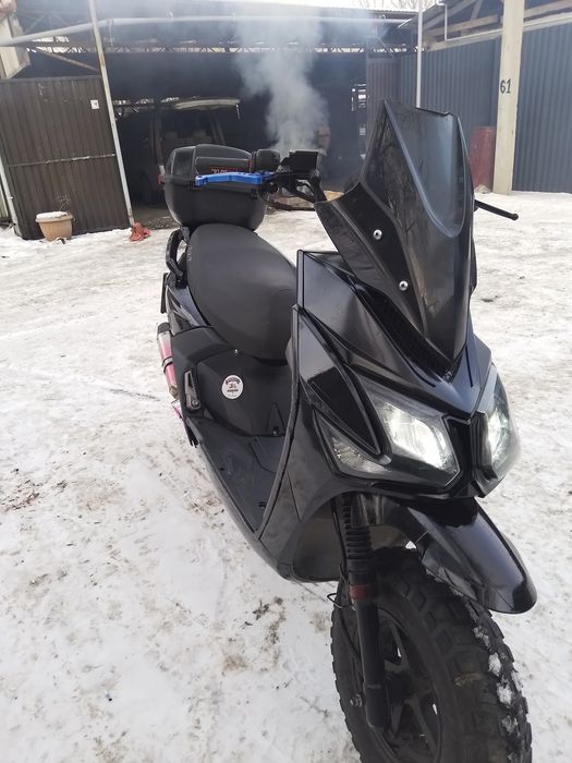 Мопед самурай на учете