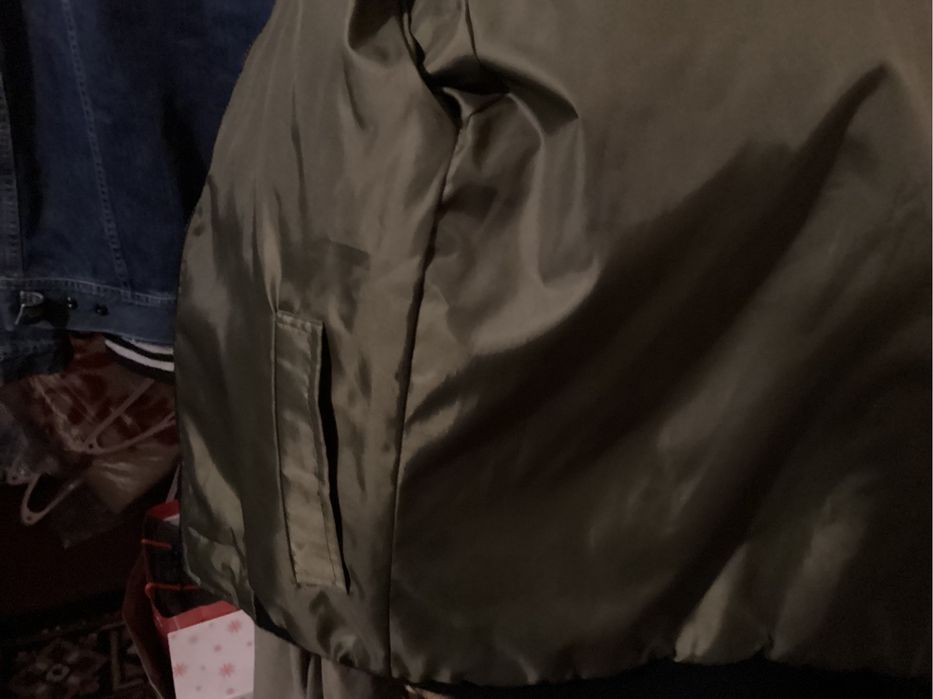 Geaca bomber cu doua fete