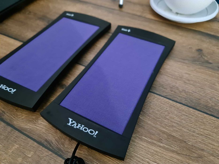 Boxe Yahoo Purple/Violet Slab Sound Computer Pulsar Speaker