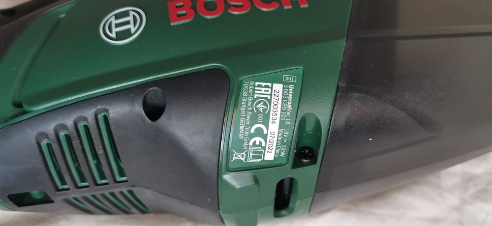 Corp Aspirator Bosch verde 18v li-ion