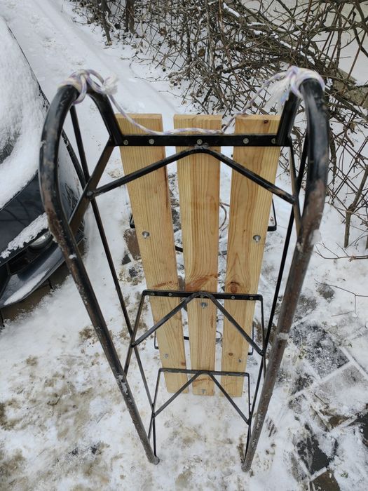 Sanie dubla ca noua-cu doua  spatare demontabile