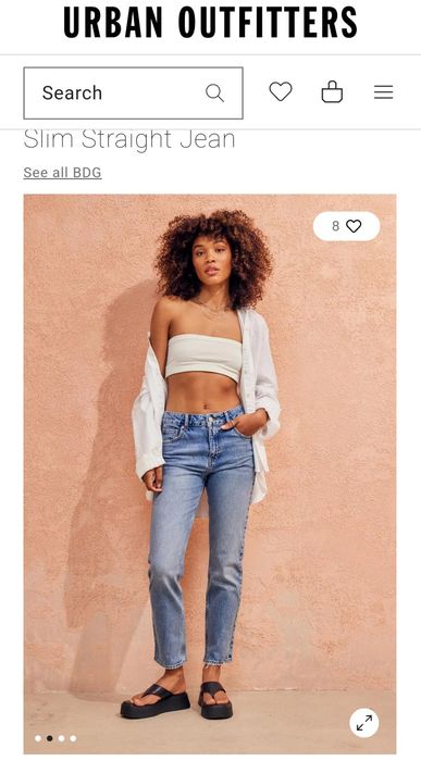 Чисто нови дънки BDG в размер XXS