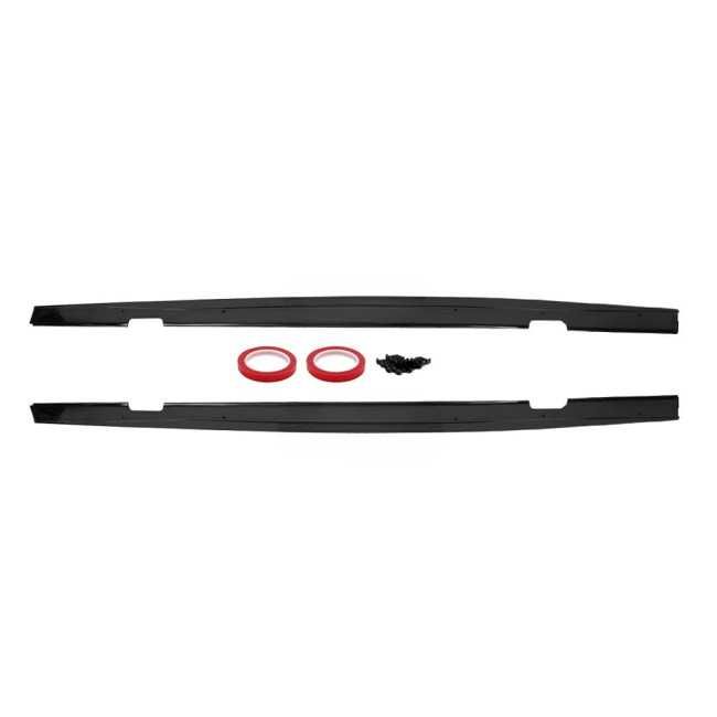 Set Extensii Prelungiri Praguri Laterale Dedicate BMW E90 E91, Lucios