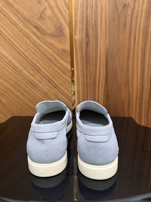 Лоферы Zara замшевые