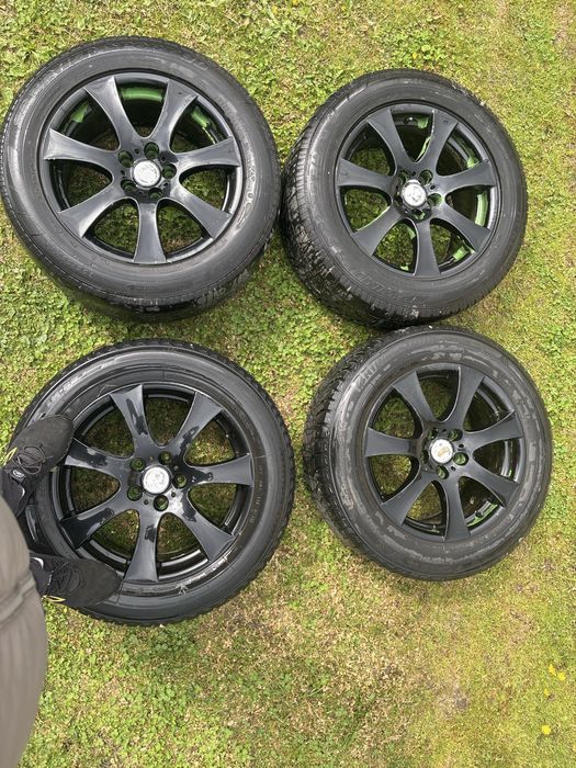 Vând set jante aliaj 18” BMW X5 E53 (5x120)