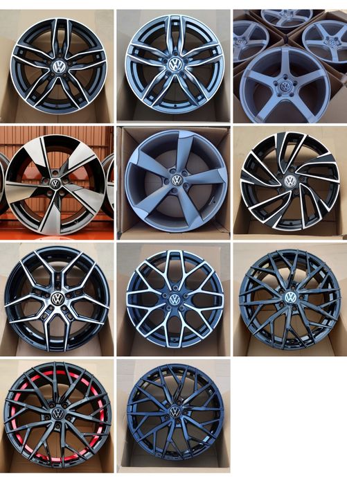 Jante 17 VW Passat Golf 8,7,6,5 Tiguan T-Roc Touran Jetta Caddy e-Golf
