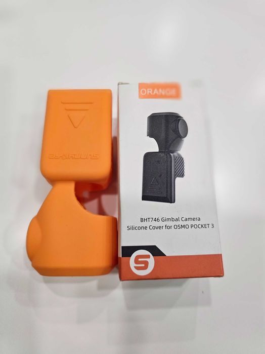 Защитен силиконов калъф Sunnylife за DJI Osmo Pocket 3 – оранжев