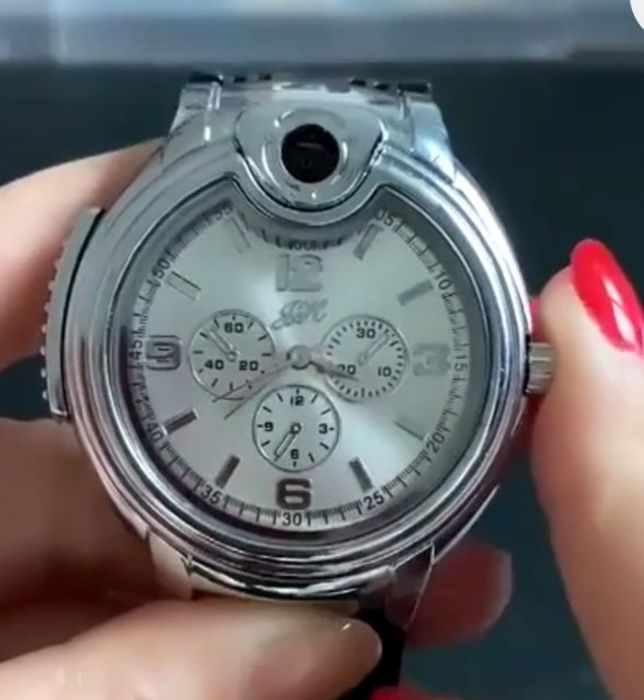 Ceas cu bricheta , ceas bărbați , nou sigilat