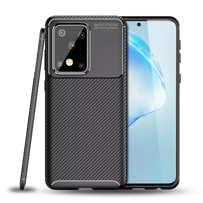 Samsung S20 FE S21 FE S23 FE S24 FE Husa Carbon Style Din Silicon 0,5M