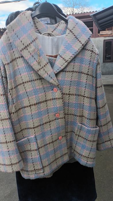 Cojoc dama și costum lâna