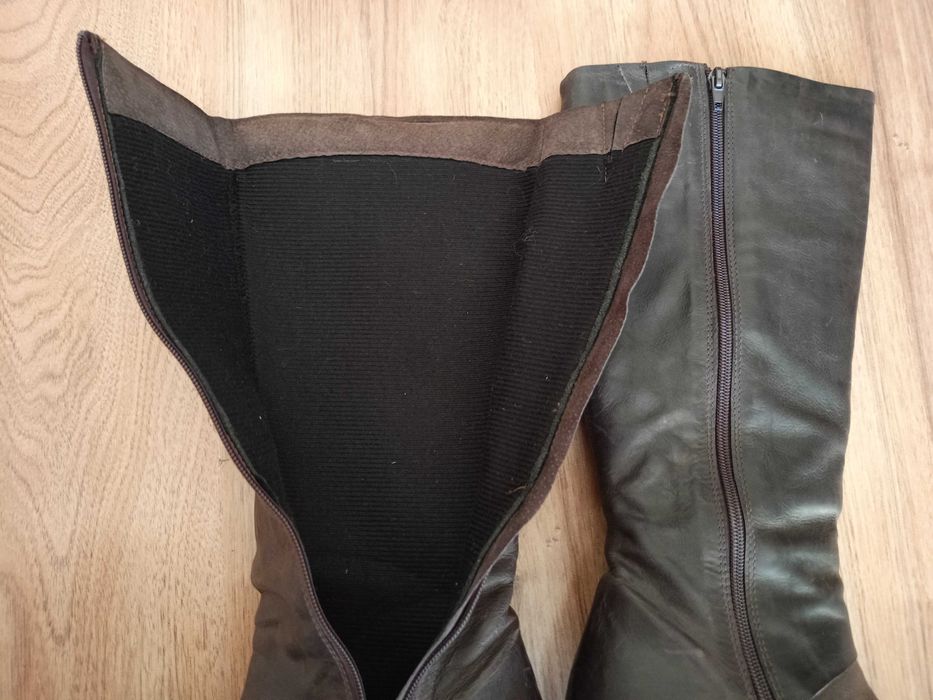 Дамски ботуши естествена кожа