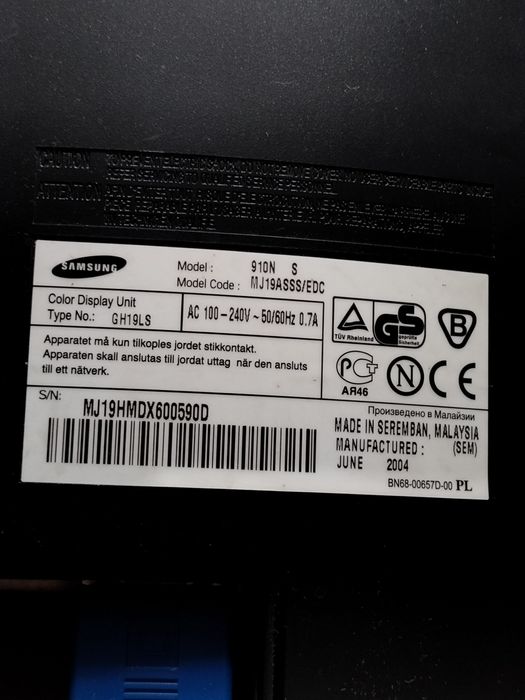 Монитор для компьютера Самсунг