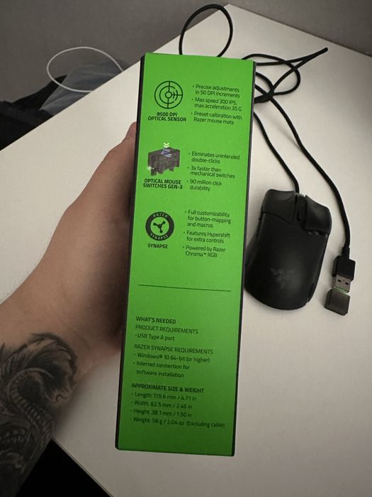 Игровая мышь razer cobra